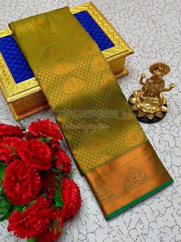 Multicolor Pure Tissue Silk Saree