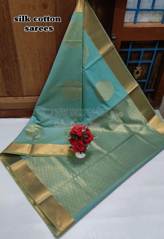 Wedding Weaving Design Silk Cotton Saree