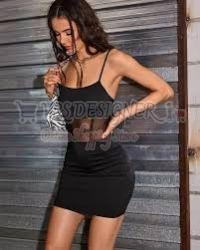 Solid Backless Bodycon Dress