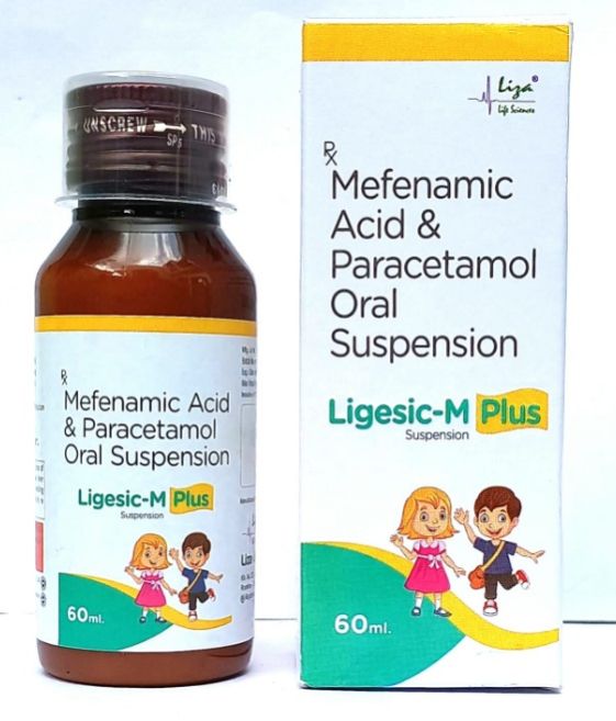 Mefenamic Acid and Paracetamol Oral Suspension