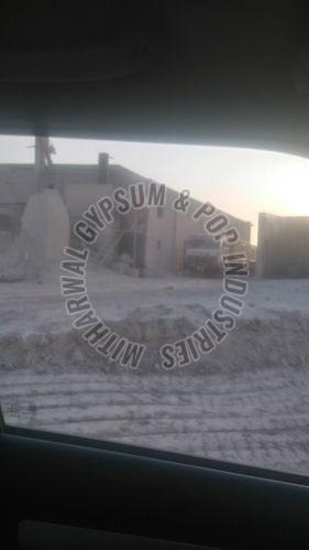 Raw Gypsum Plaster