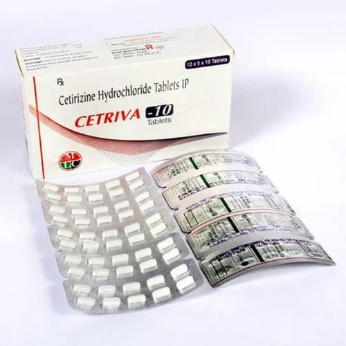 Cetirizine Hydrochloride 10mg Tablet