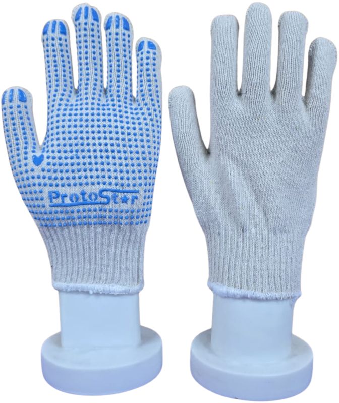 Protostar Blue Dotted Hand Gloves