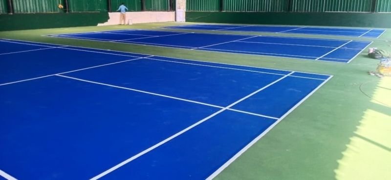 6 Layer Synthetic Pickle Ball Court Construction Service