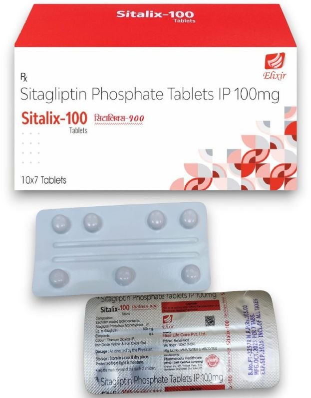 Sitagliptin Phosphate 100 Mg Tablets