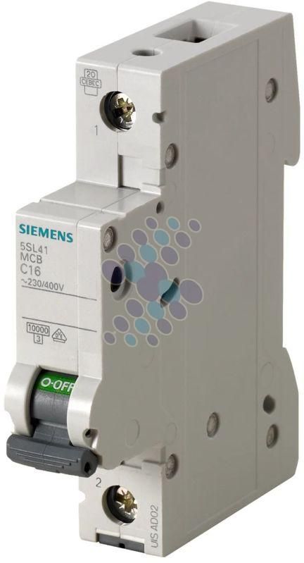 6 A Siemens Betagard 5SL4 C Curve MCB