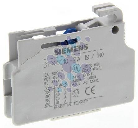 Siemens Auxiliary 1 No Contact Block