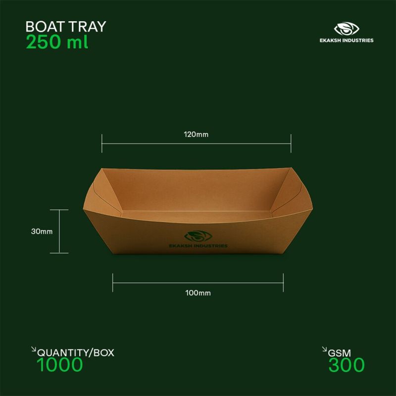 Disposable Paper Boat Tray Range
