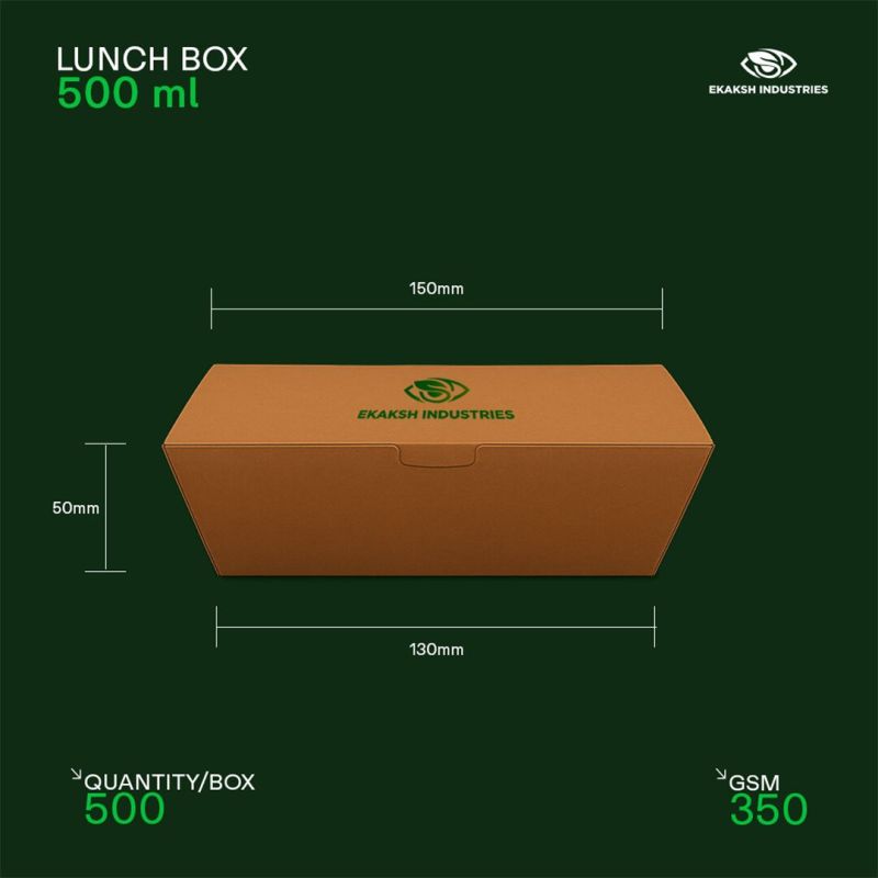 Disposable Paper Lunch Boxes