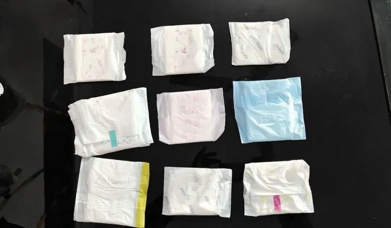 Trifold Sanitary Pads