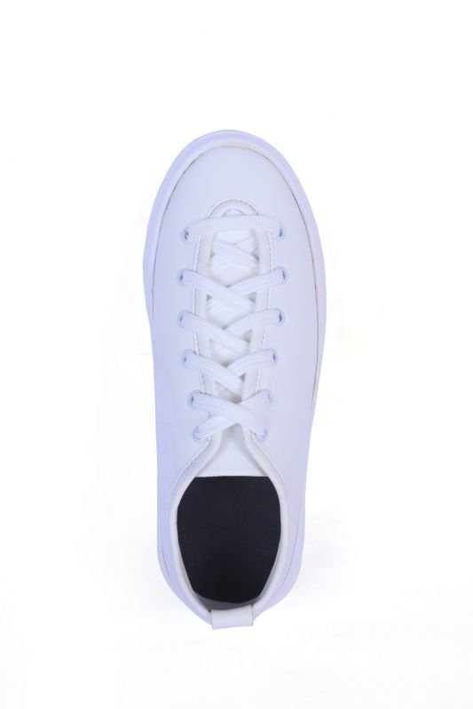 White Lace Up Sneaker White Lace Up Sneaker