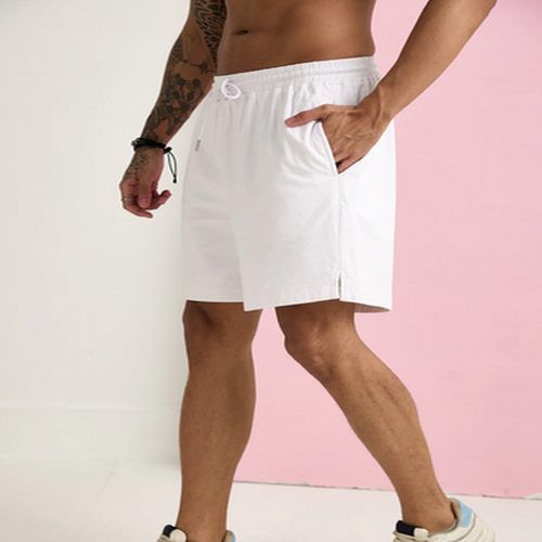 Mens White Shorts