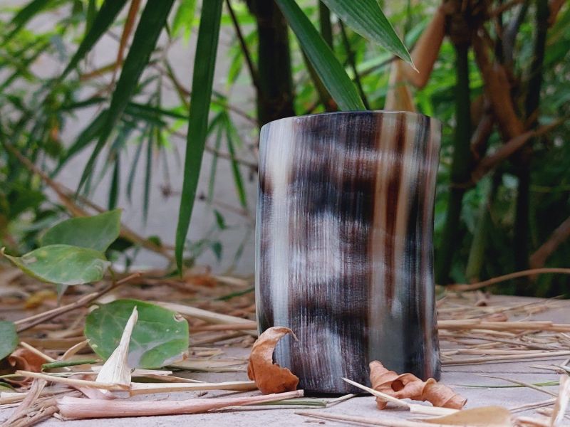 Handcrafted Buffalo Horn Drinking Shot Glass Cup