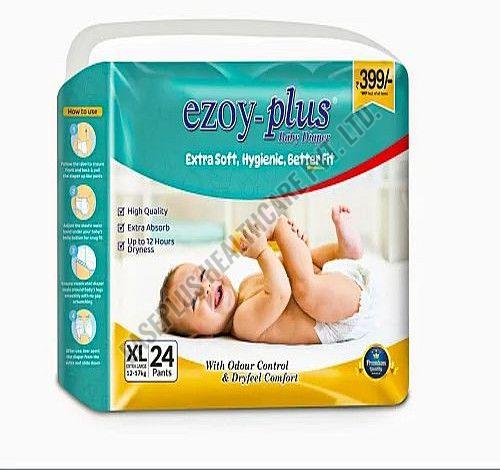 24 Pant Xl Size Ezoy Plus Disposable Baby Diaper