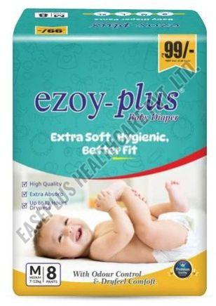8 Pant Medium Size Ezoy Plus Disposable Baby Diaper