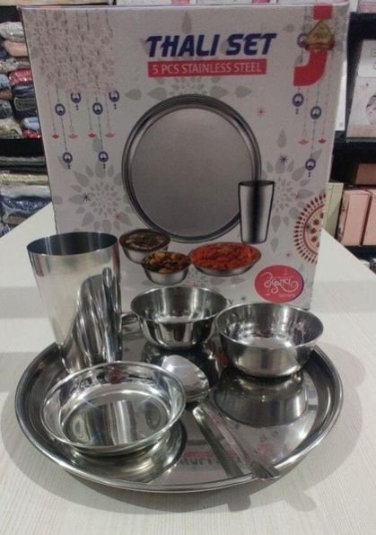 Stainless Steel Dinner Set