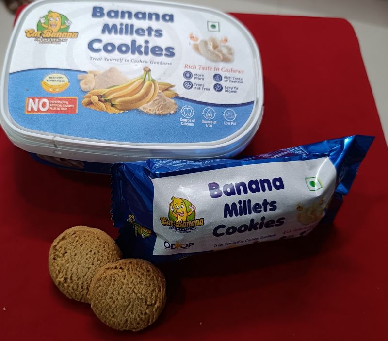 200 Gram Banana Millet Cookies