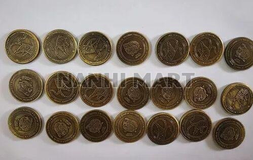 Double Side Brass Medal