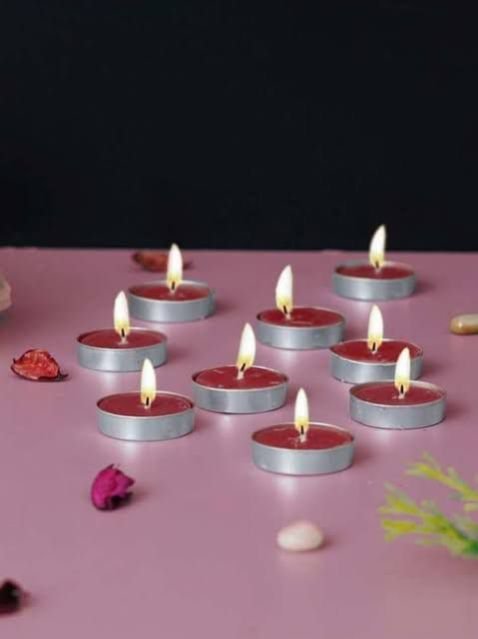 Multicolour Round Beautiful Elegant Tea Light Candles