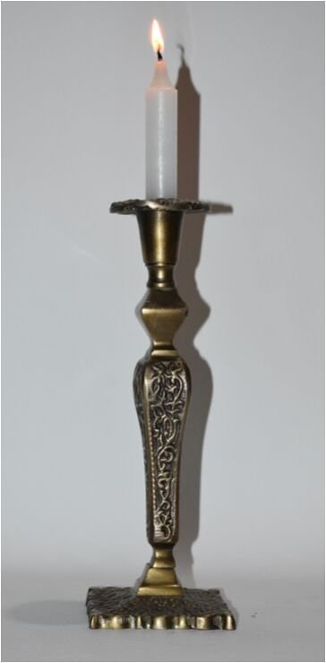 Ornate Single Taper Candle Holder