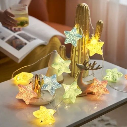 Crack Star Shape LED String Lights
