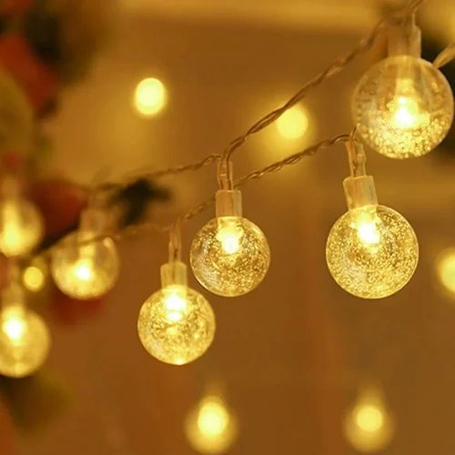 Crystal Bubble Ball String Lights