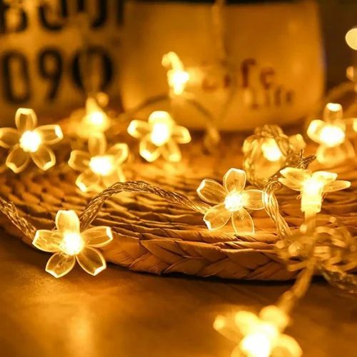Fairy Silicon Flower String Lights