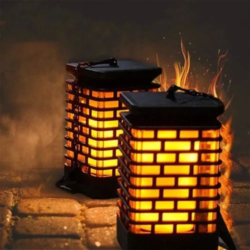 LED Solar Flame Lantern