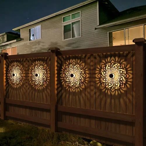 LED Solar Wall Mounted Lights