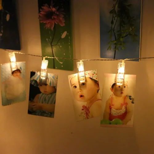 Photo Clip LED String Lights