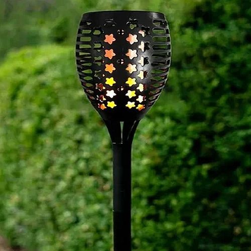Warm White Solar 3 In 1 Flame Star LED Lights