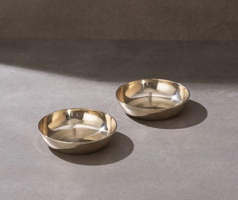 Kansa Flat Dish Bowl