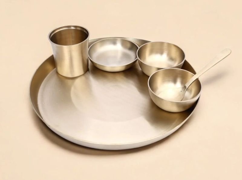 Kansa Thali Set | 6 Piece