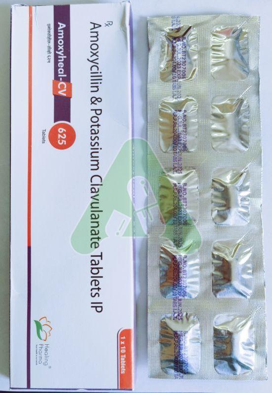 amoxicillin potassium clavulanate 625