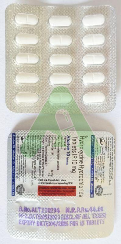 hydroxyzine tablet