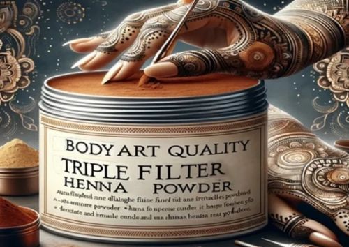 Body Art Quality Triple Filter Henna Powder
