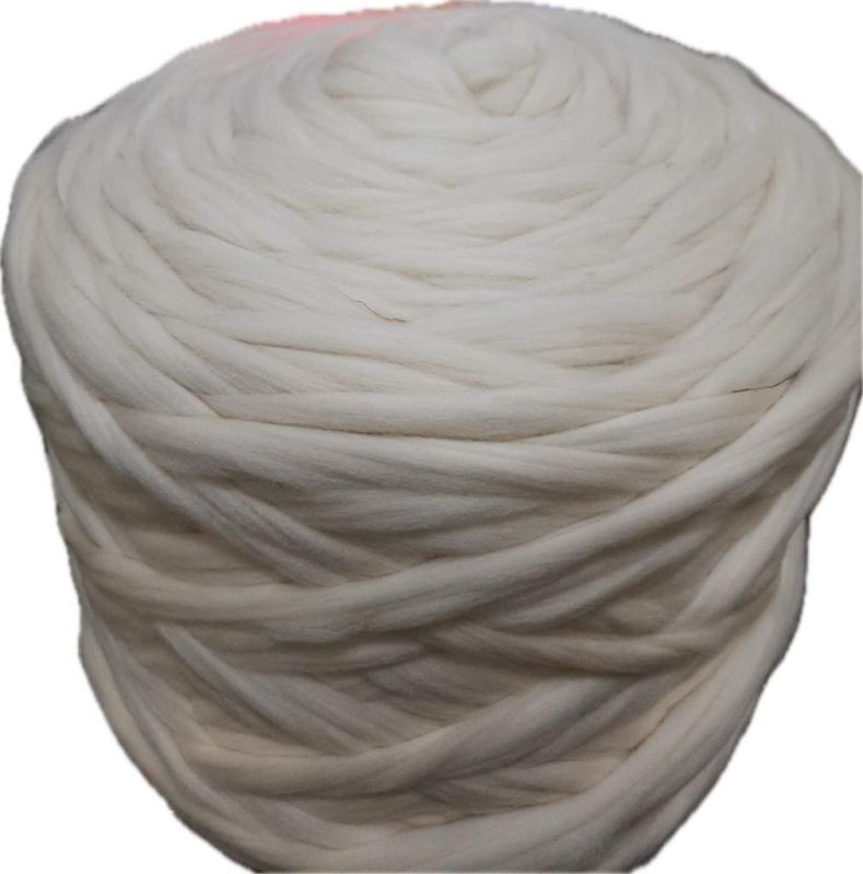 White Raw Sheep Wool