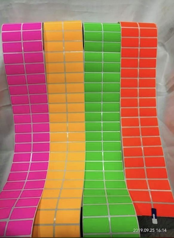 Polyester Printed Barcode Label Roll