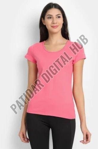 Ladies V-Neck Bamboo Fiber T-Shirt