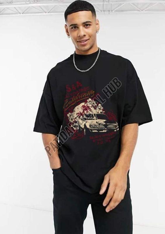 Mens Graphic Oversized Cotton T-Shirts