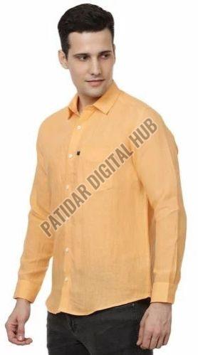 Pure Linen Shirt for Office Use