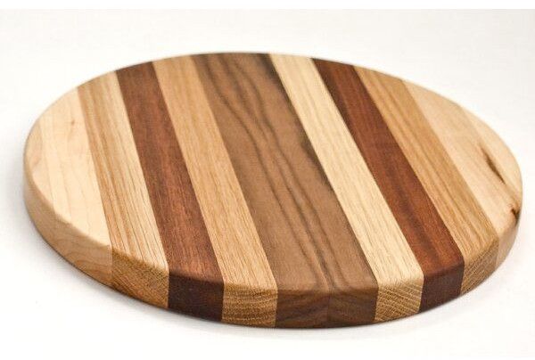 Round Wooden Coaster