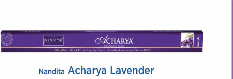 Nandita Acharya Lavender Long Incense Stick