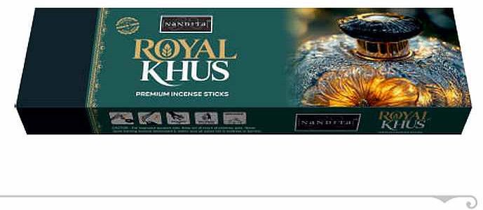 Nandita Blossom Royal Khus Stick