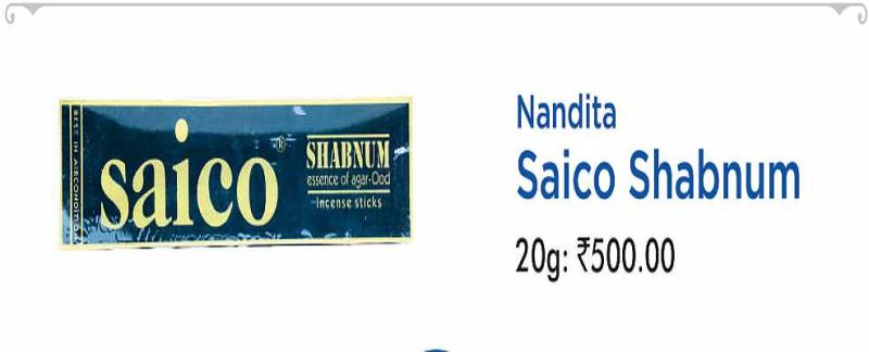 Nandita Saico Shabnum Incense Stick