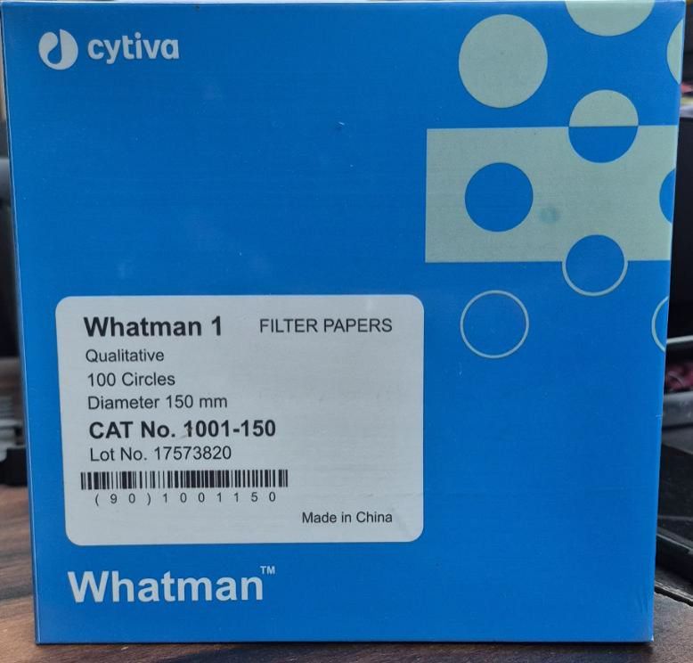 150mm Whatman Grade 1 Filter Papers