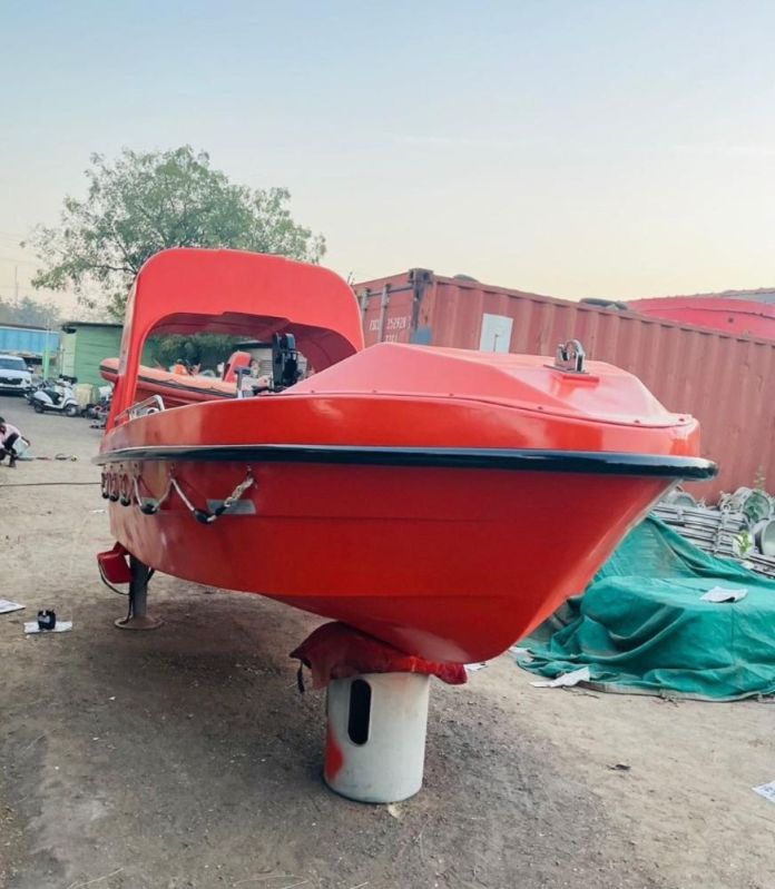 Red Marine Speed Boat
