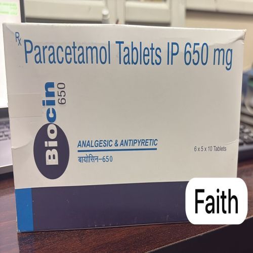 650 Mg Paracetamol Tablets