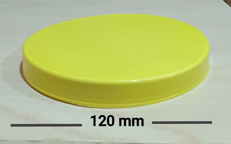 Yellow Plastic Jar Cap