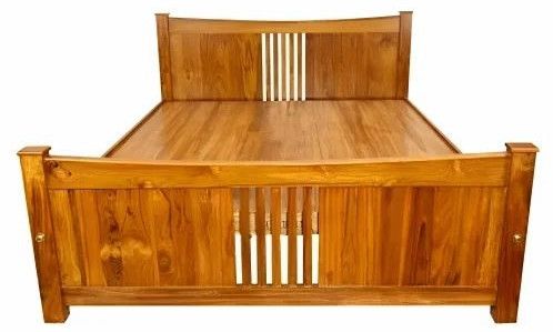 Elegant Sheesham Wood King Size Bed